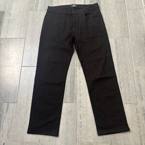 7 For All Mankind Men’s Luxe Performance Slimmy Jeans Black Size 36